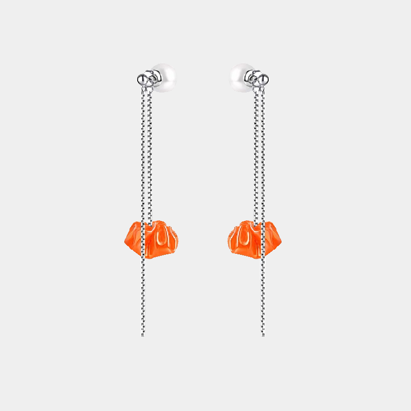 I am Emerging: Single PVC Multi-Wear Pendant Earrings