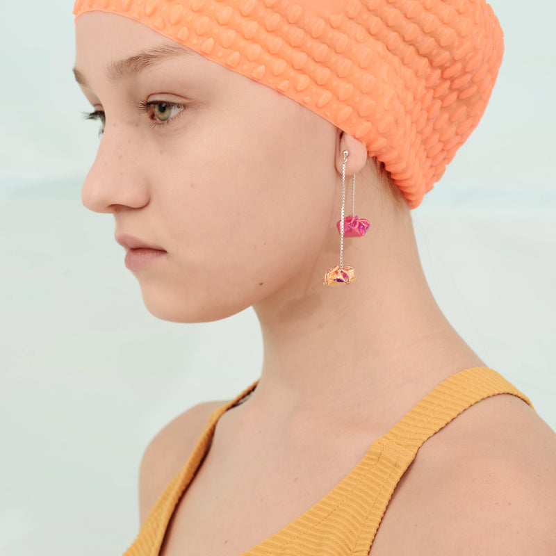 I am Emerging: PVC Multi-Wear Pendant Earrings